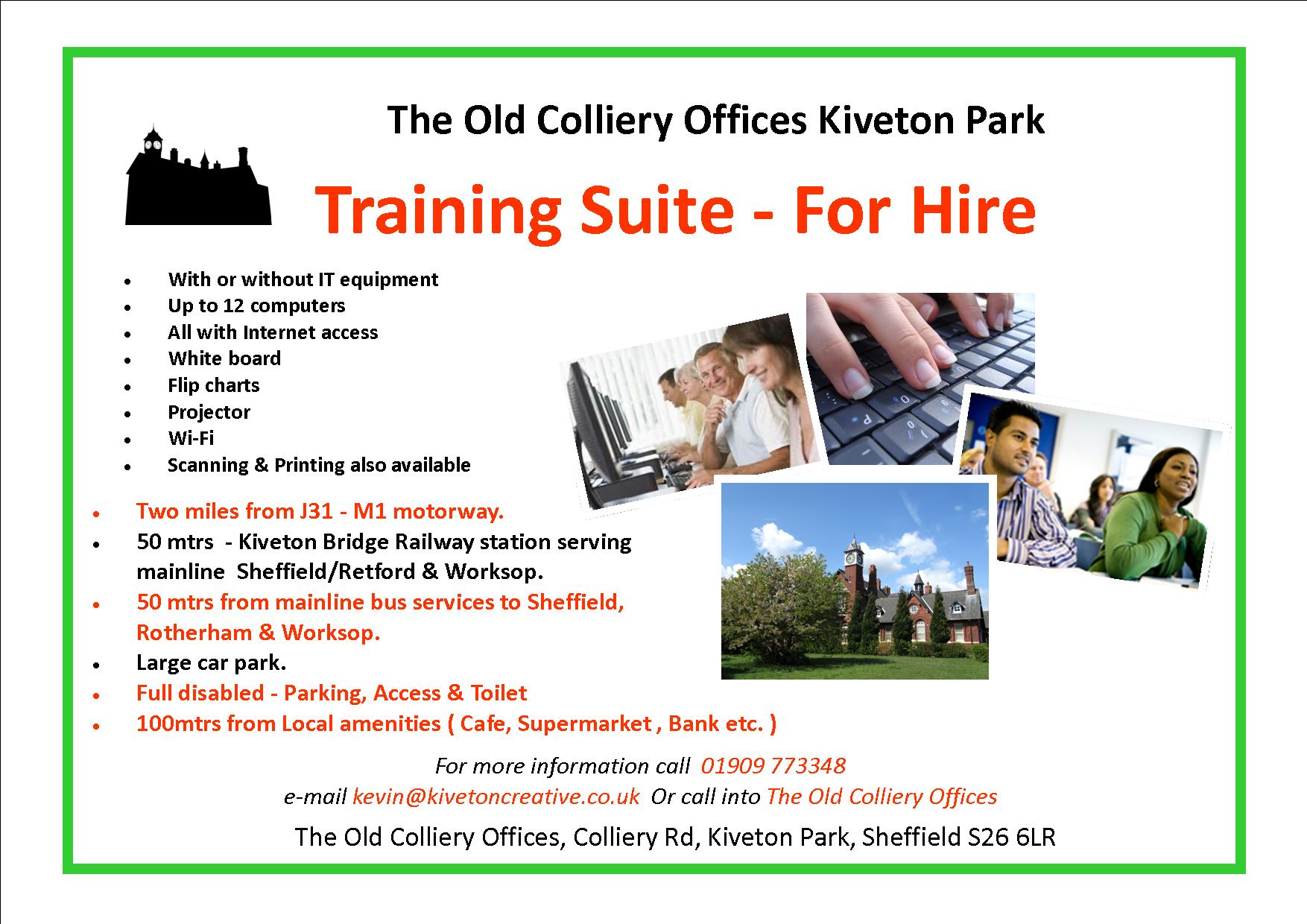 Training Suite for hire